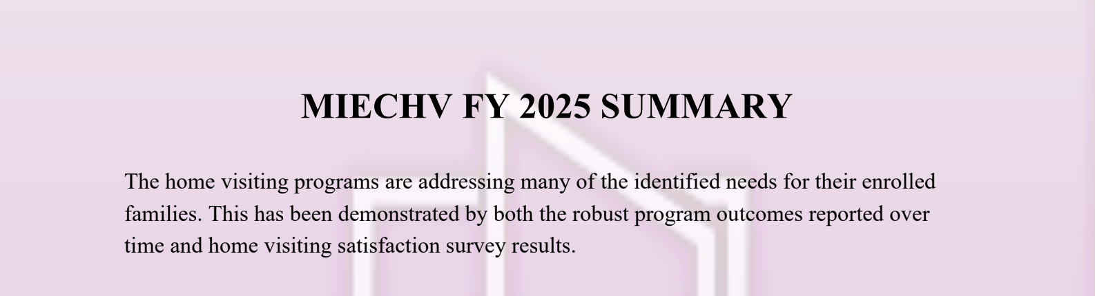 Delaware MIECHV FY25 Summary