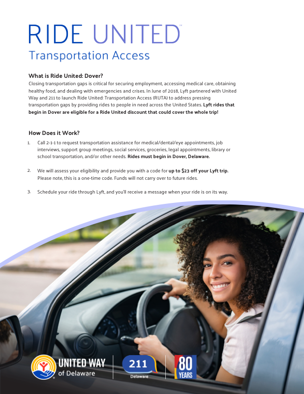 Ride United Flier (English/Spanish)
